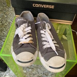 Jack Purcell x Converse grey sneakers